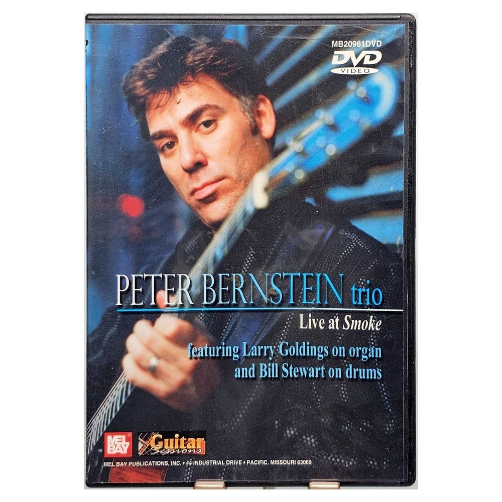 Peter Bernstein Trio Live At Smoke DVD Jazz Music Instructional Guitar Film